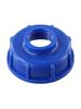 Watering Equipment Tank Adapter 3/4inch Blue Container Cap S60X6(60mm) Tank Adapter IBC Plastic 1pcs High Quality