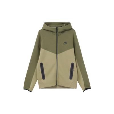 Tech Fleece Windrunner Hoodie Herren Oberteile Olivgrün FB7922-276
