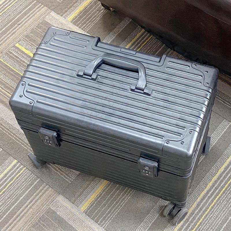 Aluminum-Magnesium Alloy Multi-Functional Carry-on Trolley Suitcase for Photography