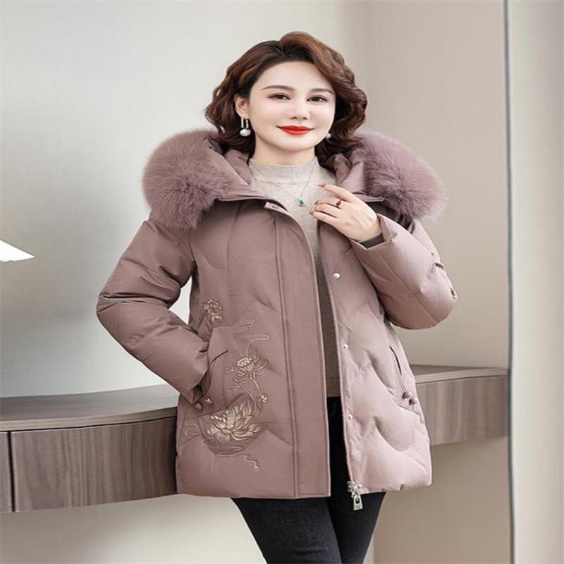 Snow Flying 2024 Women's Fur Collar Thick Down Jacket