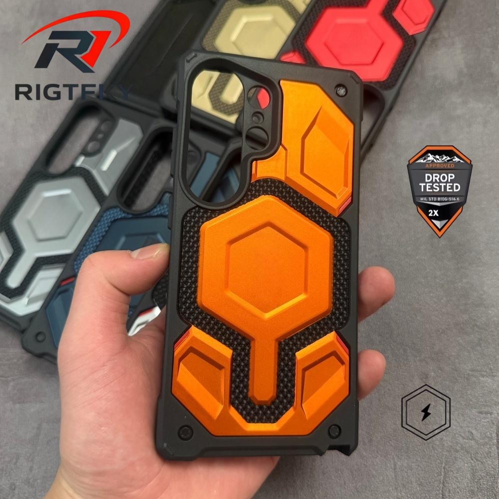 Exklusive Monarch Heavy Stoßfeste Rüstung Magnetische Handyhülle für Samsung S26 Ultra S25 S24 S23 S26ULTRA Robuste Schutzhülle