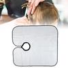 Waterproof Hair Salon Hair Dyeing Haircut Shawl Cape Hairdressing Shawl Cloth ToolTransparent