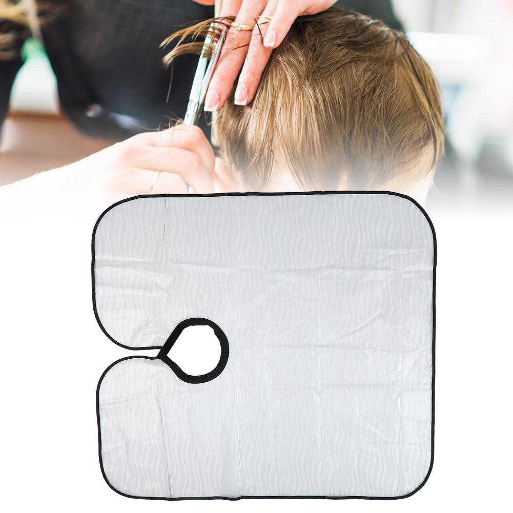 Waterproof Hair Salon Hair Dyeing Haircut Shawl Cape Hairdressing Shawl Cloth ToolTransparent