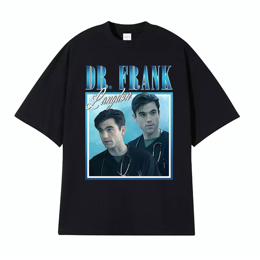 Funny Dr Frank Langdon Retro Rock Style Graphic Tshirt Men Women Clothing Fashion T Shirt Cotton Casual Short Sleeves T Shirts