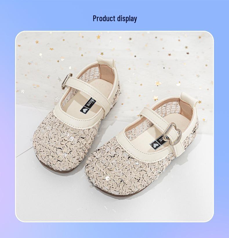 Korean-Style Toddler Summer Sandals: Girls' Breathable Mesh Roman Shoes