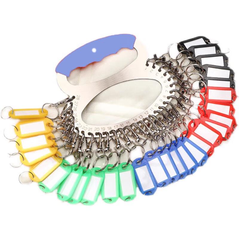 Stainless Steel Key Organizer Board with Lobster Clasps
