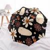 1pc Halloween Flowers Automatic Open/Close Umbrella with One Touch Button,, Windproof Design   Lightweight Portable Umbrella for Women & Men6064