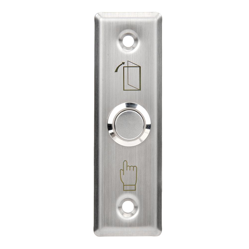 

12V Door Access Control Switch Stainless Steel Exit Push Release Button
