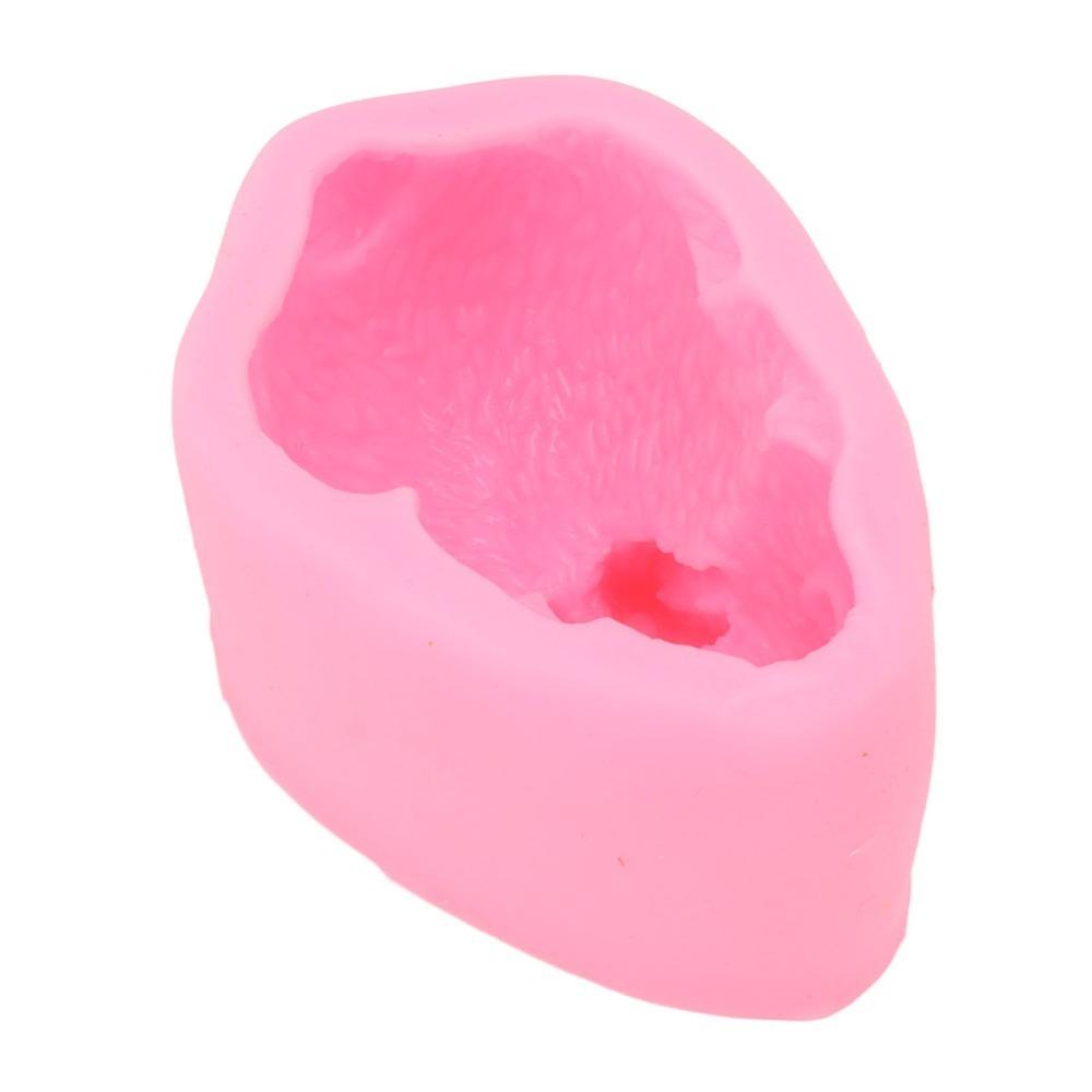 Non Stick Surface 3D Rabbit Mold Easy Release Baking Mold Reusable Candle Mold Candle Soap Craft
