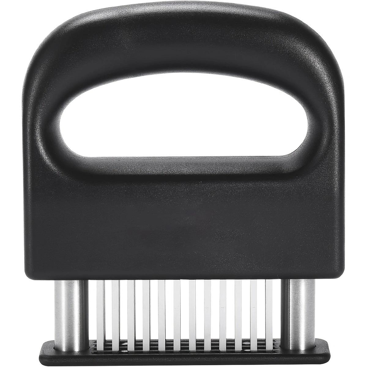 1PC stainless steel 48-tooth meat hammer, steak tenderizing needle, for pickling and piercing, meat tenderizing tool