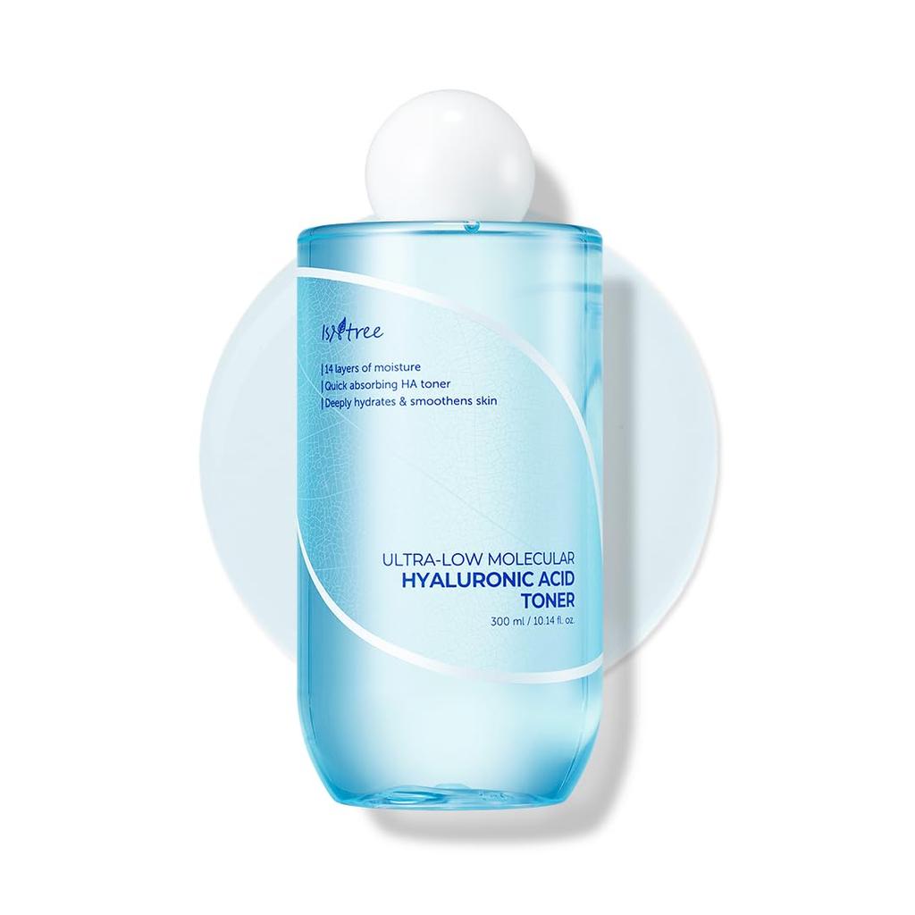ISNTREE Izuentree Super Low Molecular Hyaluronic Acid Toner 300ml / Deep Sea Water Mildly Acidic Vegan