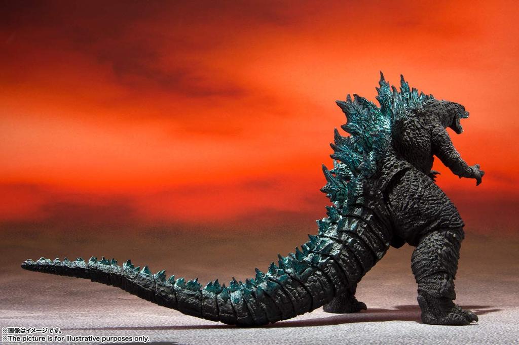 TAMASHII NATIONS Monster Arts GODZILLA FROM GODZILLA KONG 160mm PVC Painted Movable Figure S.H. VS. (2021) Approx.