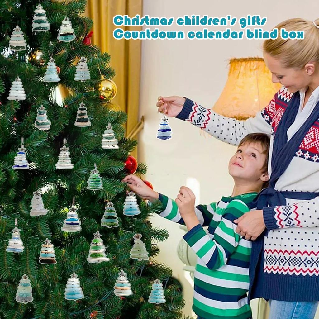 Exquisite Calendar Stone Blinds Box Halloween Children's Gift