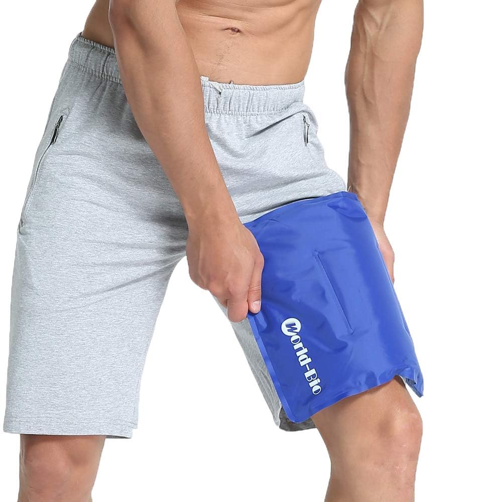 Icing Icing Hot Ice Gel Pack for and Cooling Heating for All Sports and Everyday WORLD-BIO Supporter, Bag, Pack, Pack, Knees, Elbows, Ankles, Hips,