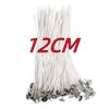 100 Pezzi Stoppini per Candele in Cotone Puro Senza Fumo Fai da Te Anima in Cera Anima in Cotone Intrecciata Linea di Cera per Lampade a Cherosene per Candele da Te Light Candele Galleggianti