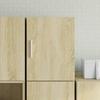 Vidaxl Wall Cabinet, Sonoma Oak, 30X42.5X40 Cm