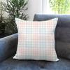 Simple Checkered Pattern Cushion Cover Comfortable Reversible Pillow Cover Ideal For Car Sofa Bedroom & Beyond