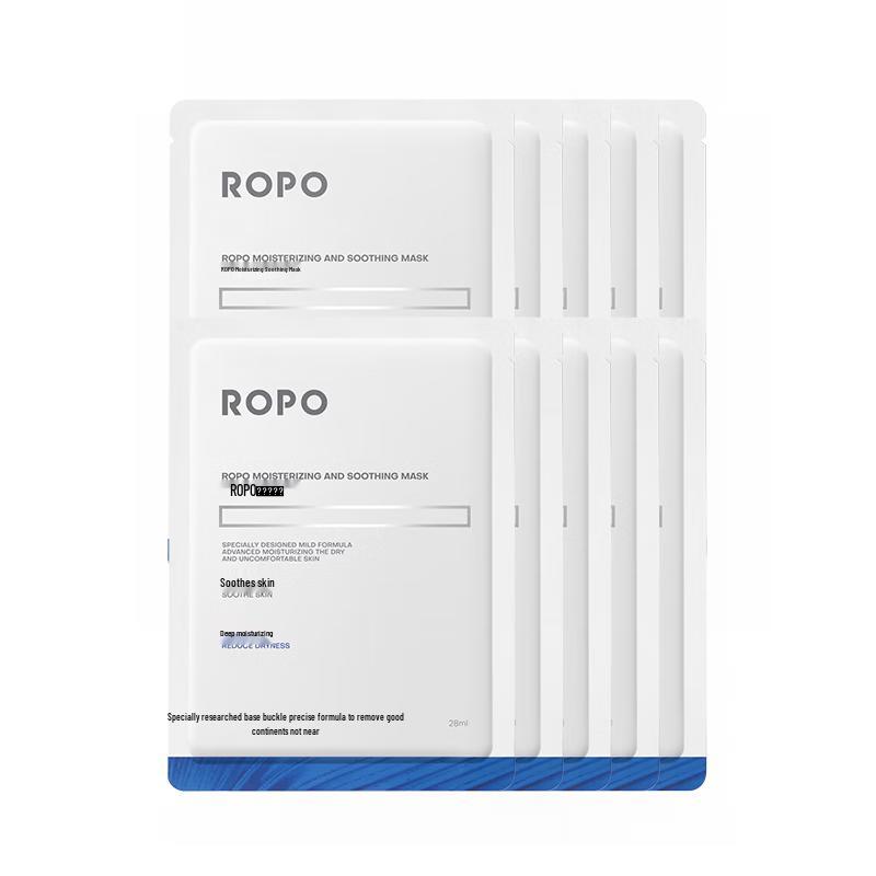 

ROPO Hydrating & Soothing Face Mask (10-Pack)