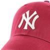 47 BRAND New York Yankees Clean Up Cap, Mens Burgundy Cap