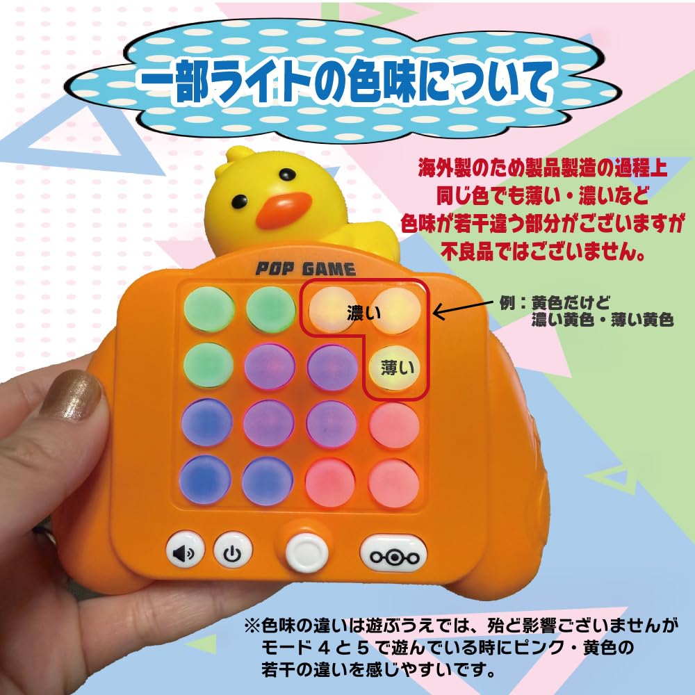Fidget Pad Variace 5 Fidget Rytmus Hudba Rytmus Klepání Přenosný Věk Japonské Instrukce Včetně Hračka, Push-Pop Hra, Hra, Hračka, Dětská Hra, Hra,