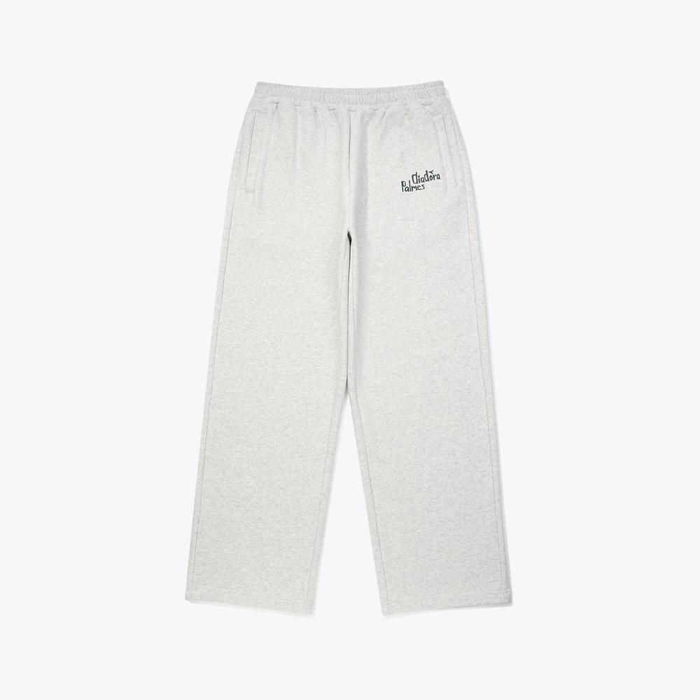 diadora [Diadora By Palmes] Logo Point Sweatpants Melange Grey