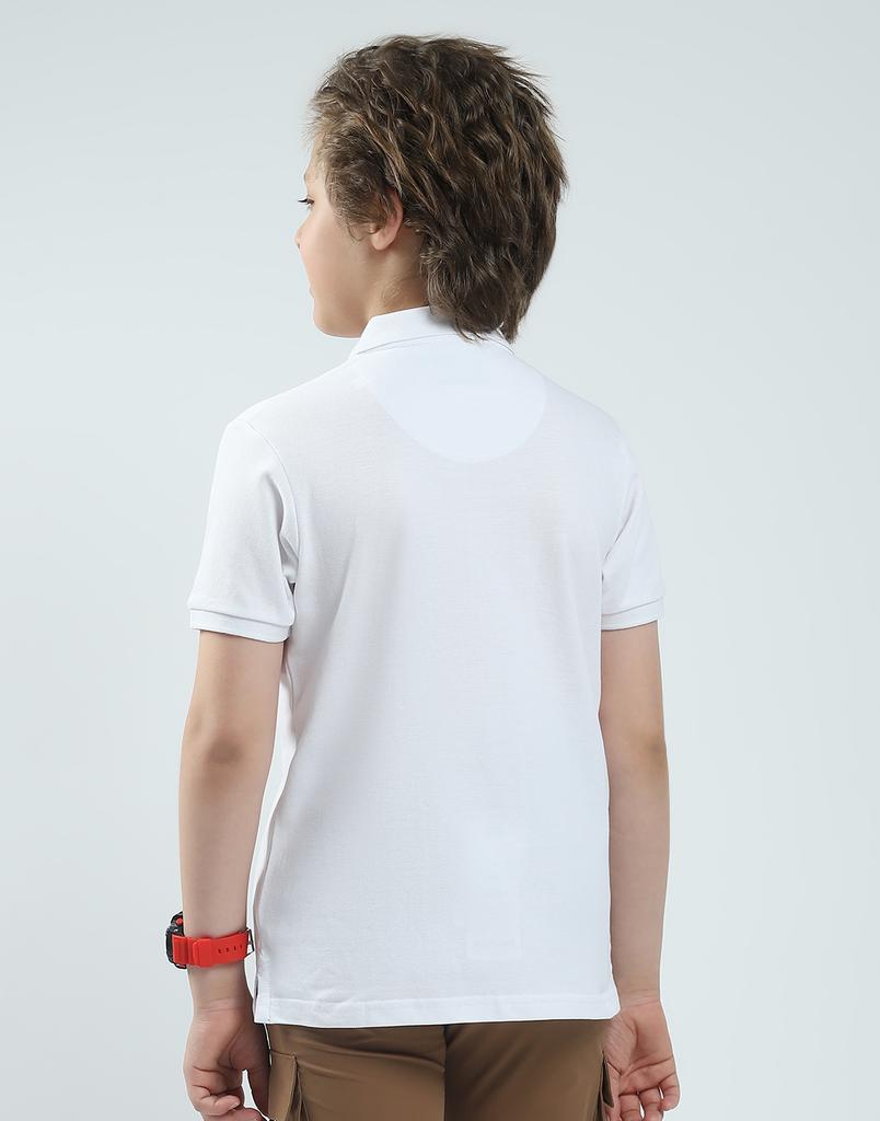MONTE CARLO Men's Regular Fit Solid Half Sleeve Polo T-Shirt
