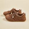 Women Board Shoes Autumn New Vintage Fashion Cross Tied Comfortable Casual Shoes Lightweight Soft Sole Outdoor Non Slip Sneakers