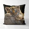 Cute Wild Baby Animal Print Throw Pillow Covers Pattern Cushion Cover Suitable For Sofa Bedroom Car Pillow Cover