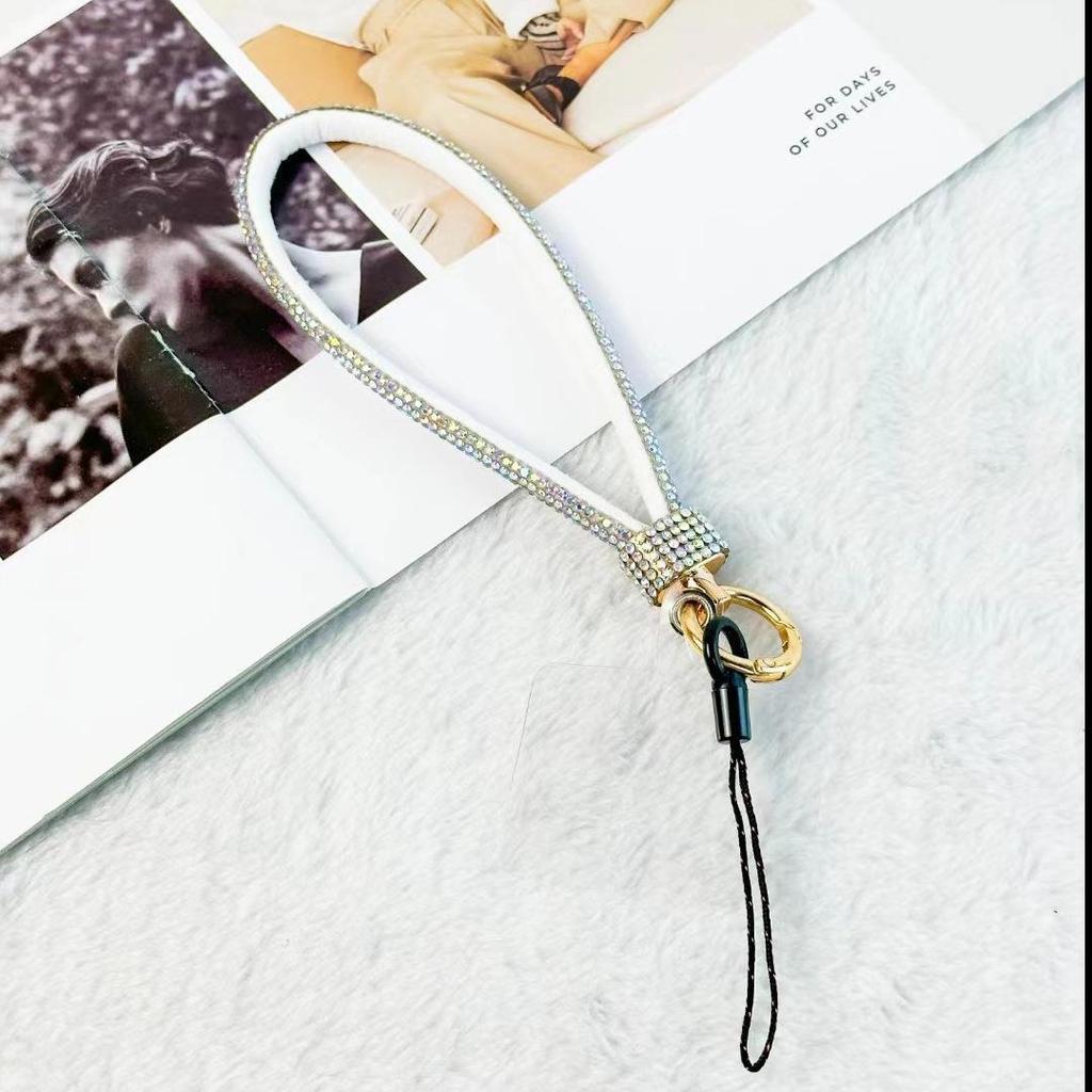 Luxury Rhinestone Mobile Phone Lanyard Bracelet