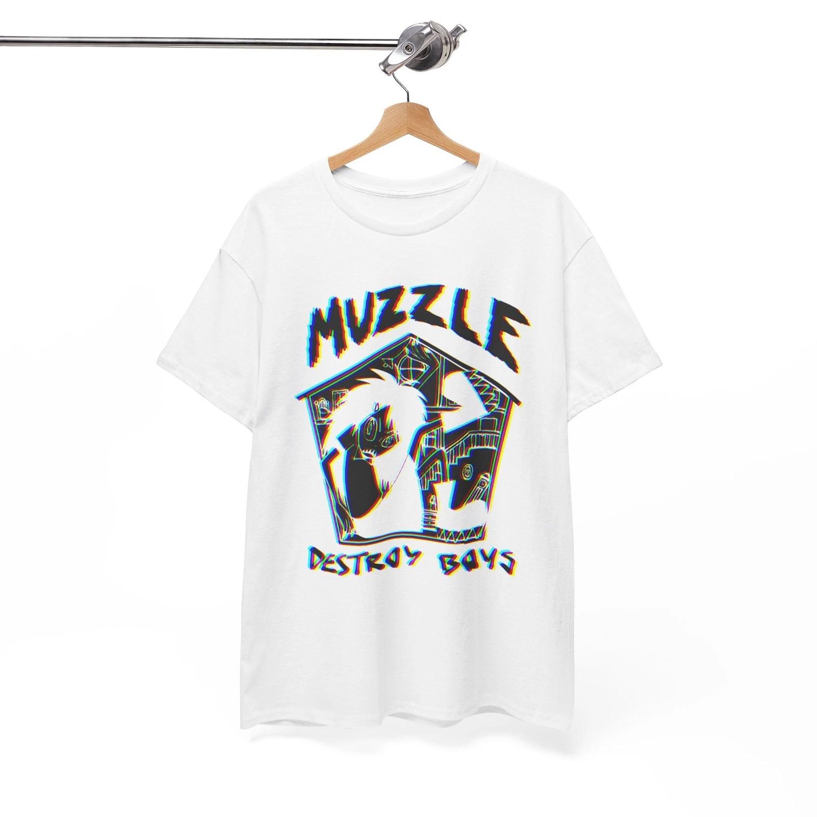 Destroy Boys Muzzle Shirt | Punk Rock Band Graphic Tee | Unisex T-Shirt S