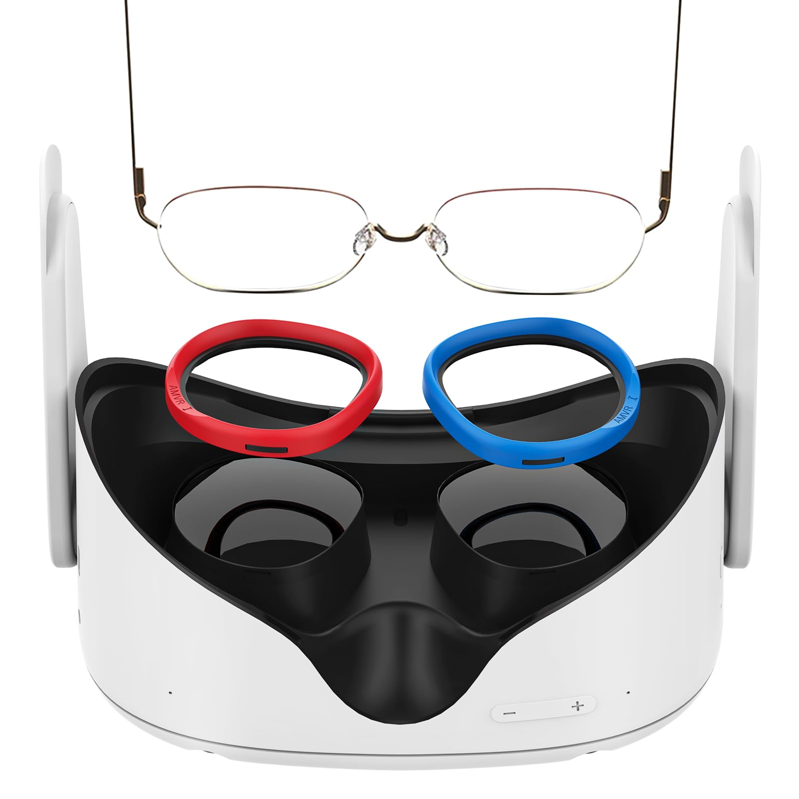 

AMVR Quest 2 Захисне кільце від подряпин на лінзах, Захисне кільце від подряпин на лінзах, Рамка-захист для лінз VR, Рамка-захист для окулярів при короткозорості, Лінза