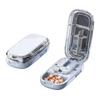 Drug Tablet Quartering Pill Cutter Dustproof Divider Organizer Pill Cutter Storage Box Medicine Pill Cutter