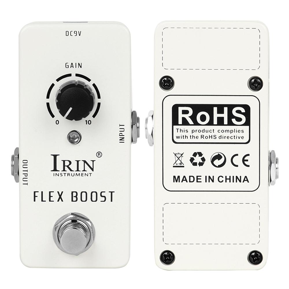 IRIN RS-14 Flex Boost Pedal Electric Guitar Effect Pedal Rich/Clean/Powerful Tone True Bypass Guitar Parts & Accessories