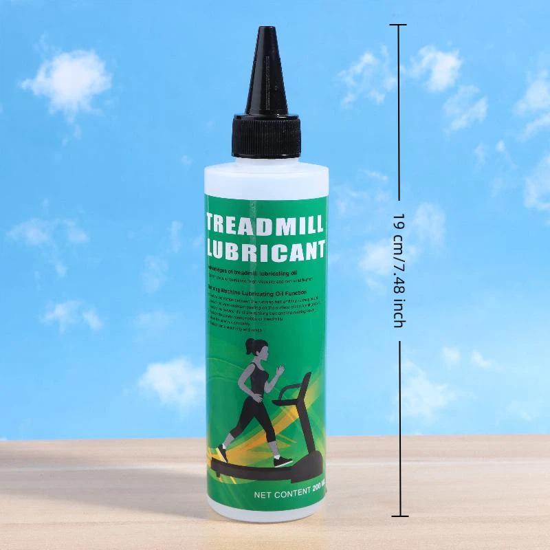 200 ml Laufband-Schmiermittel Silikonöl für Laufband-Riemen Laufmaschine Wartungsöl Hitzebeständig Geruchlos Geräusch