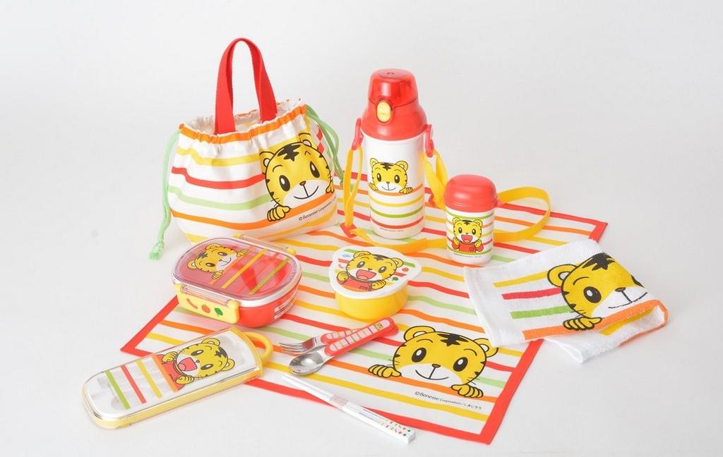 Skater Chopsticks and Chopstick Case Shimajiro Made in ABS2AM Set, Sliding, 16.5cm, Design, Japan,