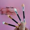 Double-Ended Eyeshadow & Brush Stick: Beginner-Friendly, Portable Eye Makeup Tool for Travel