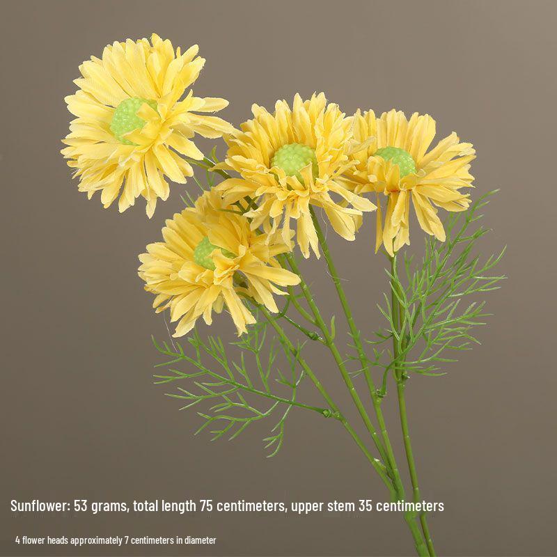 Wedding Yellow Silk Peony & Lotus Flower Arrangement for Ceiling and Aisle Decoration