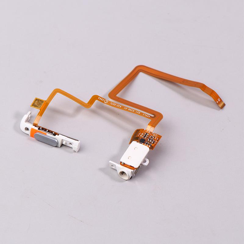 

1Pc Switch Button Headphone Audio Jack Hold Switch Flex Ribbon Cable For IPod Classic 30GB 80GB 120GB 3rd 160GB Accessories белый