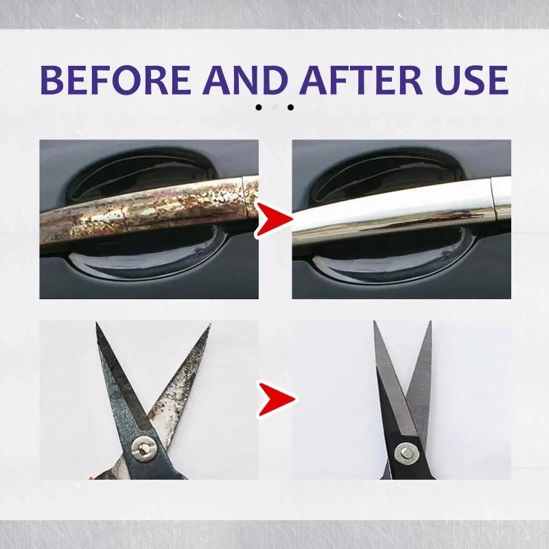 50ml Multi-purpose Rust Removal Spray Car Wheel Hub Polishing Renovator Parts Maintenance Metal Lubrication Loose Rust Spray