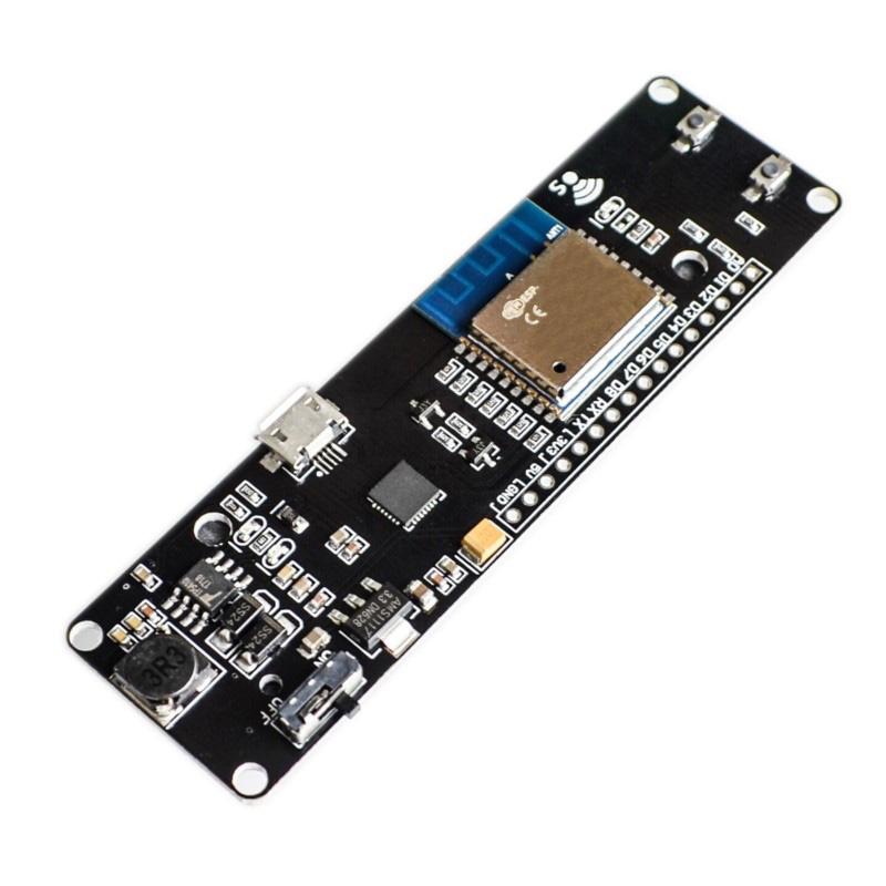 1PCS For Wemos esp-02 Pocket 8266 D1 mini WIFI Module --ESP8266+18650 Battery