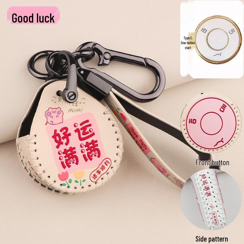 Neta U2 Leather Remote Key Case - Premium Protective Cover for 2022 Model.