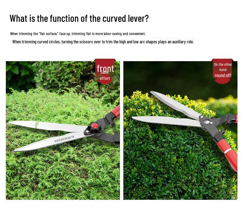 Labor-Saving Pruning Shears: Garden & Hedge Scissors for Flowers, Trees, and Branches