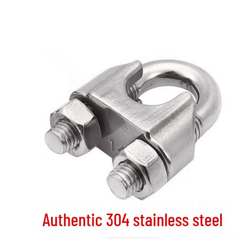 304 Stainless Steel Wire Rope Clamp M12