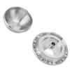 Reusable Coffee Capsule Filter Stainless Steel Refillable Coffee Machine Pod with Spoon Brush