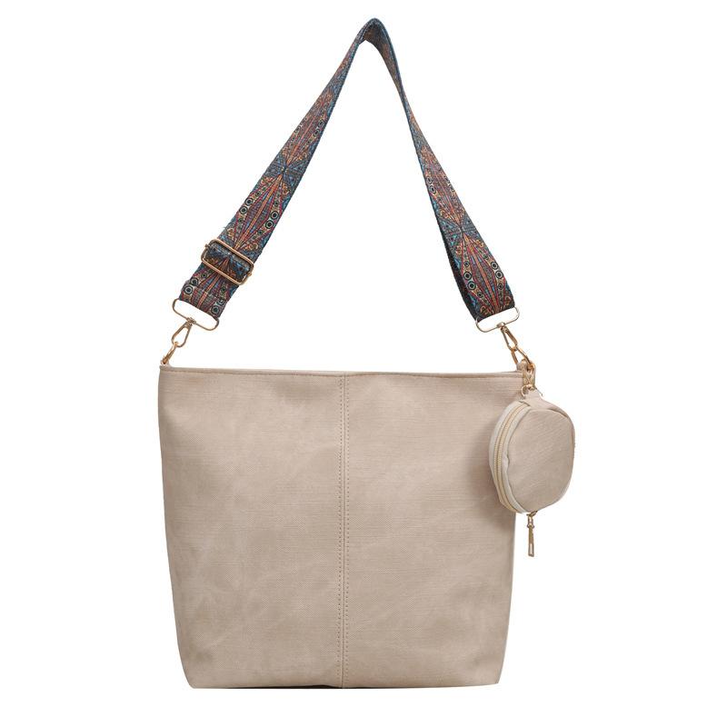 Summer New Simple and Fashionable Commuter Bag Women's Fashion Casual Large-capacity Shoulder Bag Simple Messenger Bag