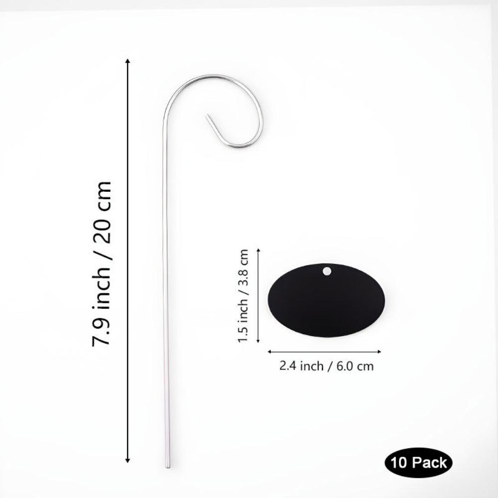

Acrylic Material Plant Labels Weatherproof Metal Construction Plant Markers Heavy Duty Decorative Design Garden Stakes