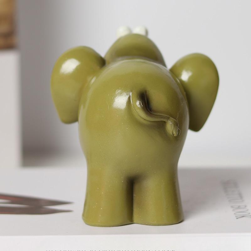 Elephant Glasses Holder Ornament Creative Glasses Storage Stand Glasses Holder Cartoon Glasses Display Stand Storage Accessories