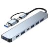 Alloy High Speed Expander OTG Adapter Dock Station USB 3.0 PD Charging Type-C Splitter USB C HUB