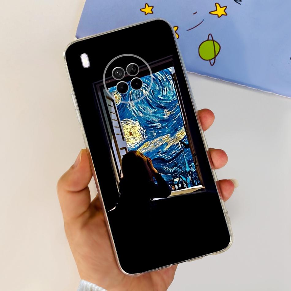 For Huawei Y9a Case Huawei Nova Y9a FRL-L22 FRL-L23 NovaY9a Y 9A Fashion Cool Pattern Soft Silicone TPU Phone Cases
