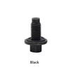 Car Engine Oil Drain Threaded Sump Plug Screw Anti-skidding Oil Pan Screws Durable Portable Hexagonal Bolts